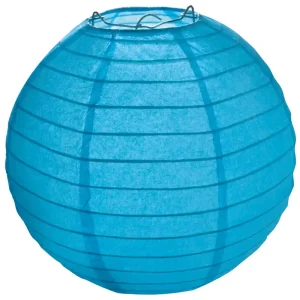 Papierlampions Ø20cm, 10 Stück Farbe: blau Meistverkauft