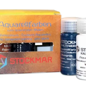 Stockmar-Aquarell Sortiment 6 Flaschen je 20 ml, Nebenfarben Schnäppchen