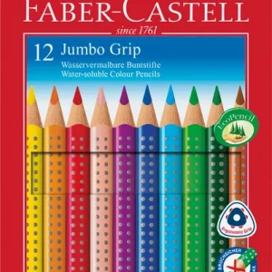 Farbstift-Etui Jumbo Grip 12 Farbstifte im Kartonetui Preisknaller
