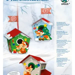 Adventskalender Fuchs 24 Boxen sortiert in 3 Motiven Knallerangebot