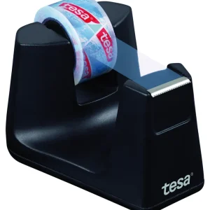 Angebot tesa Tischabroller SMART schwarz incl. 1 Rolle tesafilm krist.klar