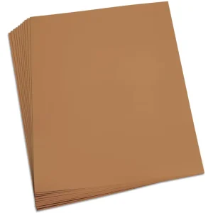 Tonpapier 130g/m², DIN A4, 100 Blatt hellbraun Kracherpreis