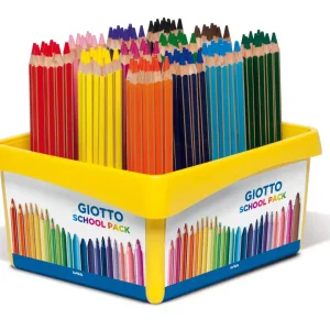 Sichere Zahlung GIOTTO Mega hex 108 Farbstifte in der Schulbox