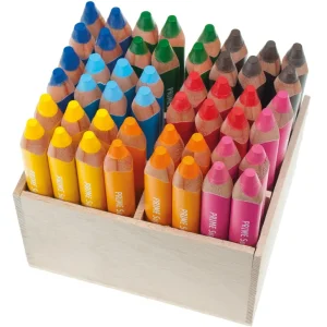 Prime Super Jumbo Buntstifte Aufsteller: 48 Stifte in 8 Farben Nur Für Kurze Zeit