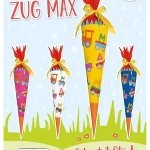 Wunsch-Schultüte ”Zug Max” -Gewünschte Elemente auswählen- Kracherpreis