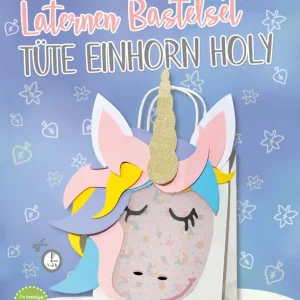 Laternen-Bastelset-Papiertüte Einhorn-Holy, 1 Stück Bestseller