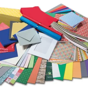 Original Überraschungs-Papier-Paket versch. Farben und Motive, 11,5 kg