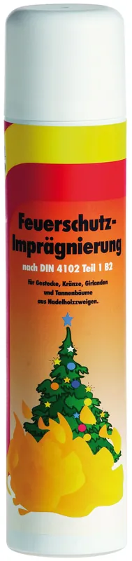 Feuerschutz-Spray für Nadelhölzer, 400 ml Dose Nur Für Kurze Zeit