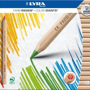 Farbriesen-Malstifte Natura 18 Farben Neuheit