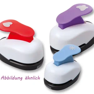 Motivstanzer mini ca. 8mm Tanne,Stern,Schneeflocke,Engel Must-Have