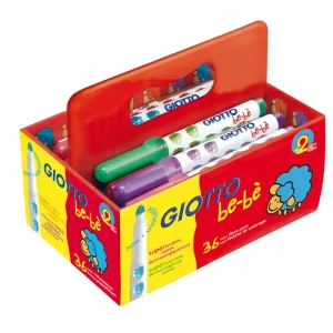 Original GIOTTO be-bè 36 Super-Fasermaler im Schoolpack