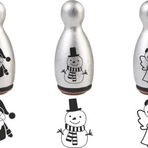 Stempelfiguren ”Niko & Co” 3tlg. Original