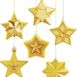 Must-Have Gießform Sterne inkl. 6 Aufhänger