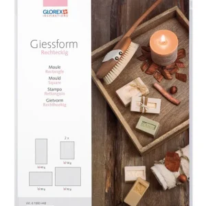 Top-Preis Seifengießformen rechteckig 4 Stk. 56-80mm