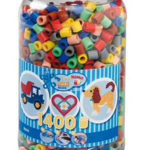 Sale Bügelperlen Maxi Vollton Hama Dose mit ca. 1400 Stück
