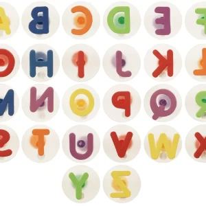 EVA-Stempel ABC, 26tlg. Ø 7,5cm, Kunststoff Must-Have