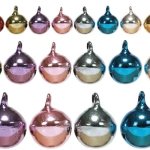 Preis Gesenkt Glöckchen-Mega-Set,72tlg.Ø6,10,14mm Metall