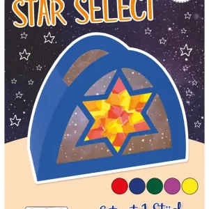 Weltweiter Versand Laternen Bastelset Star select Farbe: blau