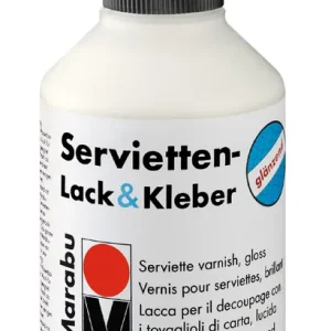 Weltweiter Versand Marabu-Servietten Lack&Kleber 250ml glänzend