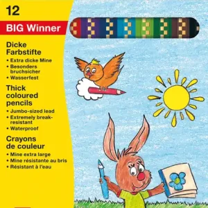 Letzte Chance Big Winner Farbstift 12er Kartonetui