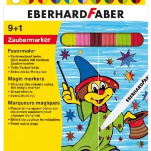 Zauber Marker - Fasermaler 9 Farben + 1 Zaubermarker Neu Im Sortiment