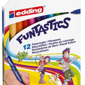 Markenware Edding 15 FUNTASTICS 12 Stifte Strichbreite ca. 1mm