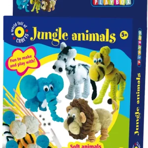 Kostenfreie Lieferung Bastelset Jungel-Tiere