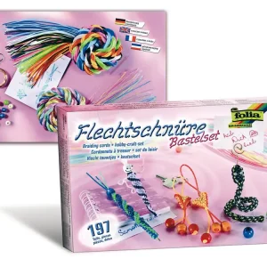 Flechtschnüre-Starterset (Scoubidous) Neu