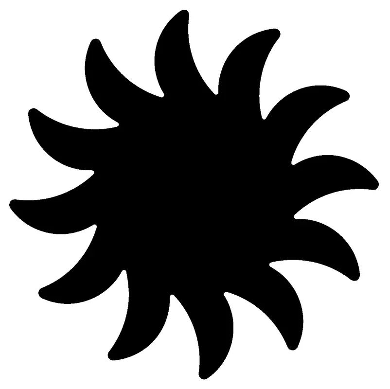 Motiv-Locher groß Sonne Geld-Zurück-Garantie