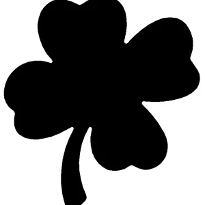 Motiv-Locher klein Kleeblatt Kostenloser Rückversand