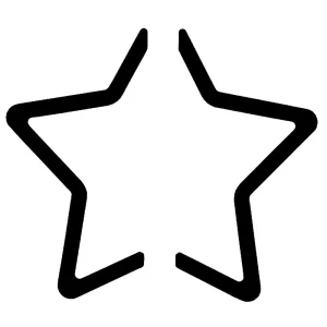 Pop-UP Motivlocher Stern mit 3D-Effekt Günstig