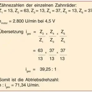 Getriebe-Bausatz C 150 Handgefertigt