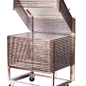 Neuheit Verzinkter Stapeltrockner bis max. 30xDIN A1 BxHxT: 100x158x70cm 90kg