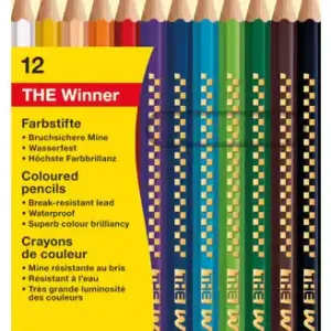 Farbstifte ”Winner” 12 Stück (4mm) Kartonetui Original