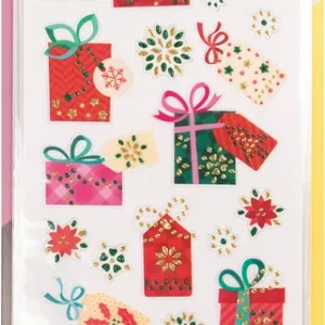 Brilliant Sticker WeihnachtsSortierung, ca.10x23cm,5 Blatt sort Preisreduziert