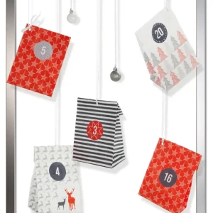 Solange Der Vorrat Reicht Adventskalender-Set, STYLE lebensmittelecht, 24 Tüten
