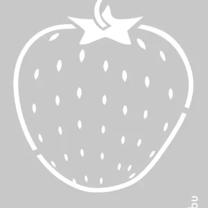 Gratis Versand Marabu-Schablone 10 x 15 cm ”Erdbeere”