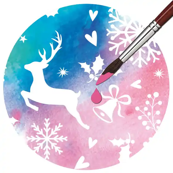 Zauberpapier ”Rentiere” 23x33cm, 10 Blatt, 250g/m² Jetzt Zugreifen