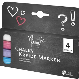 Geld-Zurück-Garantie Chalky Kreidemarker 4er Set