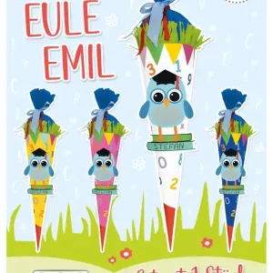 Wunsch-Schultüte ”Eule Emil” -Gewünschte Elemente auswählen- Must-Have