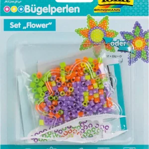 Mengenrabatt Bügelperlen Starter Set Flower (Blume)inkl.Stiftplatte,Perlen....