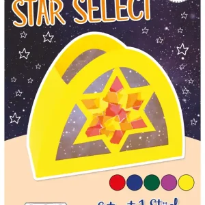 Super-Preis Laternen Bastelset Star select Farbe: gelb