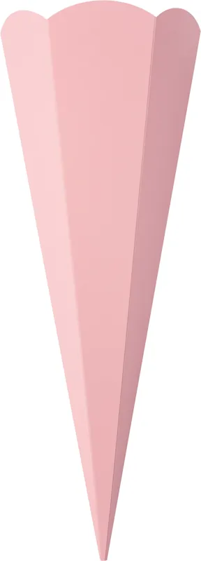 Schultüten Rohlinge, 400g/m², 68cm zum Stecken, 5 Stück, rosa Highlight