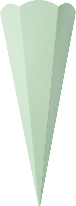 Super-Preis Schultüten Rohlinge, 400g/m², 68cm zum Stecken, 5 Stück, mint