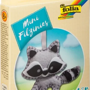 Nur Heute Filz-Set ”Mini Filzinies Waschbär”