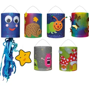 Laternen-Bastelset-Käseschachtel Set besteht aus 6 Laternen Kracherpreis