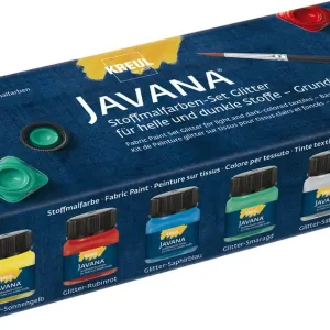 Must-Have Stoffmalfarben-Set Glitter