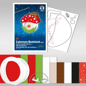 Laternen-Bastelset ”Pilz” Sonderaktion