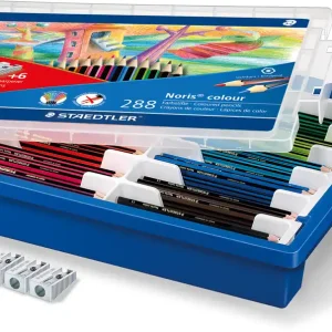 Im Trend Noris Colour 288 Farbstifte & 6 Spitzer im Gratnell-Schub