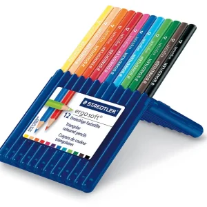 Sonderangebot Staedtler Box Ergo Soft Buntstift-Etui mit 24 Farben